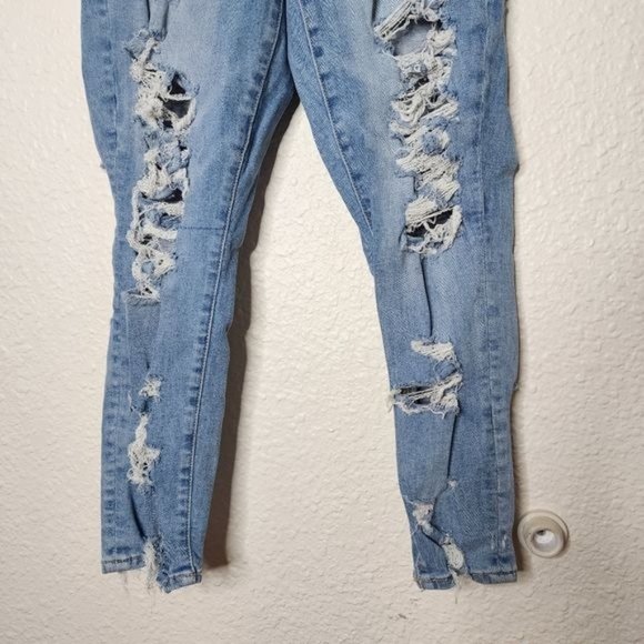 American Eagle Next Level Stretch Curvy High-Waisted Jeggings Crop Size 6 Short - Picture 2 of 8